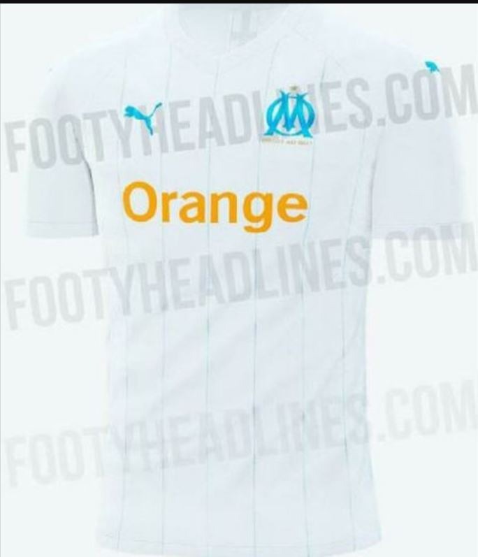 Olympique de Marsella - Camisetas Deportivas Temporada 2020